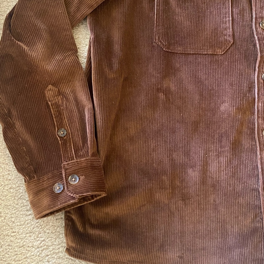 Express Brown Button Jacket - image 4